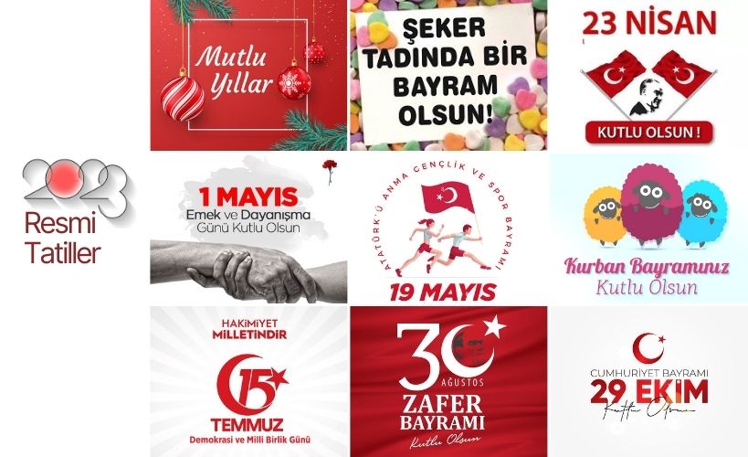 Public Holidays in Turkey 2023 - Legal & National Holidays